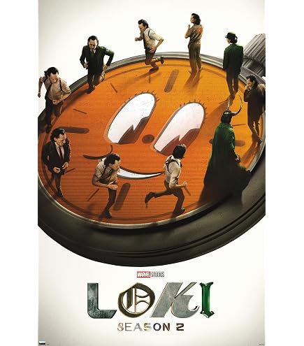Amazon.com: Trends International Marvel Loki - For All Time Wall