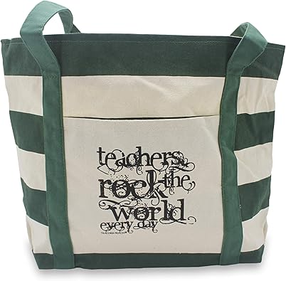 teacher tote bags with zipper