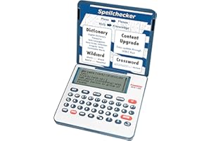 Franklin MDE-1200 Electronic Dictionary and Thesaurus – English Dictionary, Synonyms, Spell Checker, Word Games, Grammar Tools, Digital Dictionary, Portable Device with LCD Screen