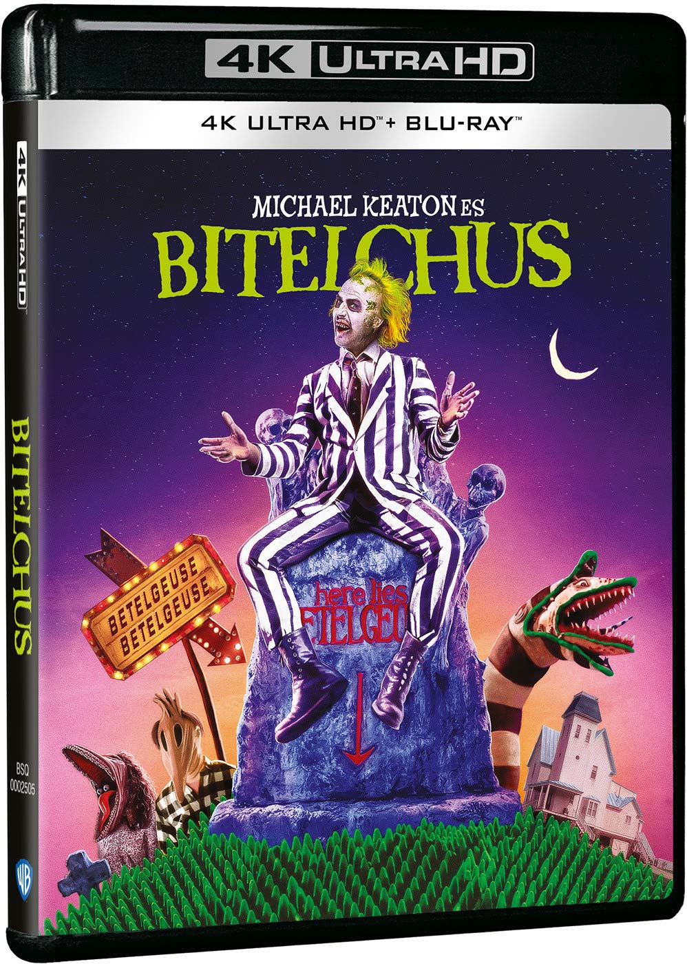Beetlejuice [Blu-Ray] [Region Free] (English Audio. English subtitles)