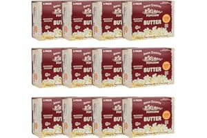 Amish Country Popcorn | Old Fashioned Microwave Popcorn | Ladyfinger Butter - 36 Bags | Non-GMO, Gluten Free, Microwaveable a