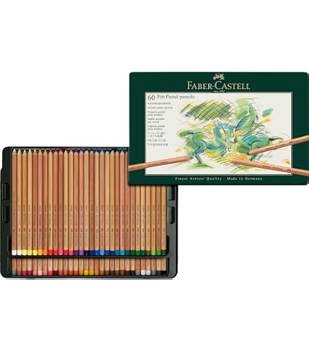 Amazon.com: Derwent 72 Pastel Pencil Metal Tin Set