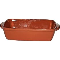 Piatto In Terracotta Naturale Amazing Cookware 23 Cm - Per Paella E Cotture In Forno