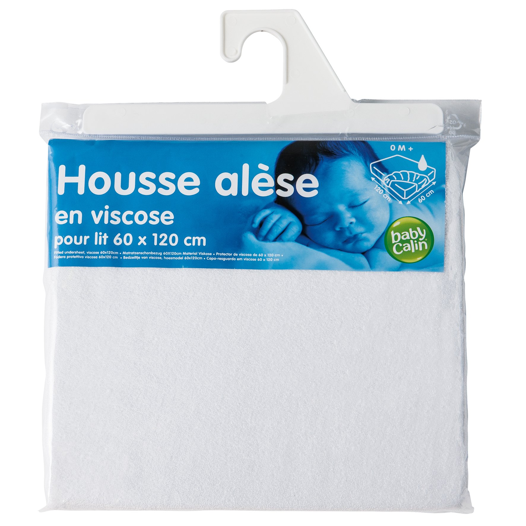 BabyCalin - Viscose fitted sheet 60x120 cm