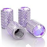 4Pcs Car Tire Valve Stem Caps, Bling Tire Air Cap