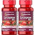 Puritan's Pride Lycopene 40 mg Pack of 2 120 Count, 60 Count (Pack of 2)