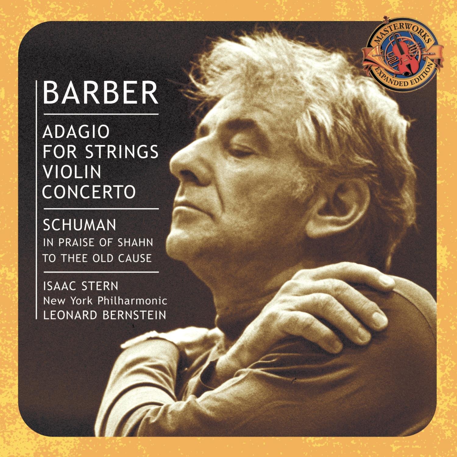 Barber adagio. Бернстайн Стерн. Барбер Адажио. Samuel Barber Adagio for Strings CD. Adagio for Strings.