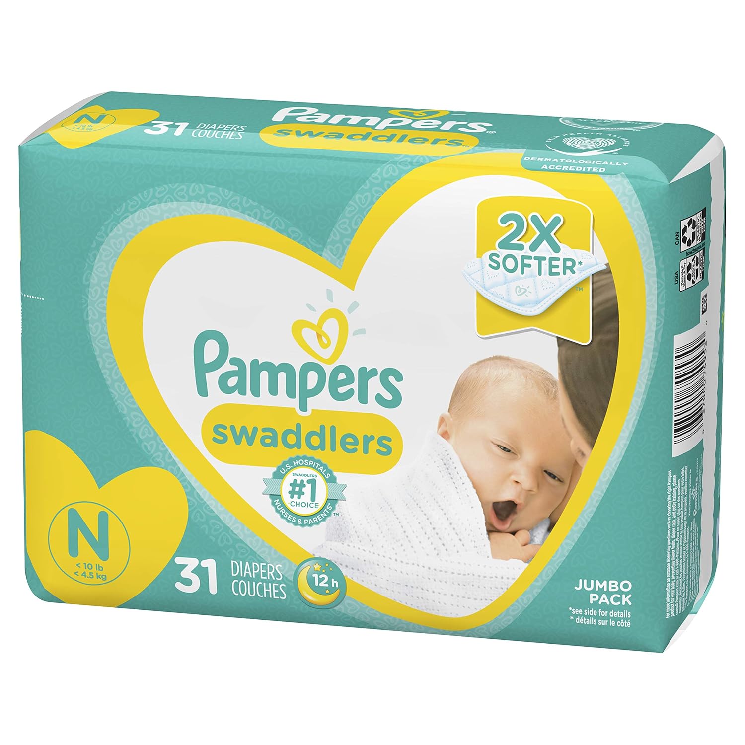 Pampers Swaddlers Vs Pure