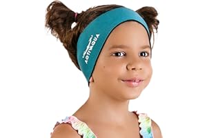 AqtivAqua Swimming Headband - Swim Ear Band Protection Cover - Swim Headband for Kids Adults Men Women Infant Toddlers, Hair Guard - Keep Ear Plugs in