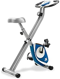 XTERRA Fitness FB150 Folding Exercise Bike, Silver