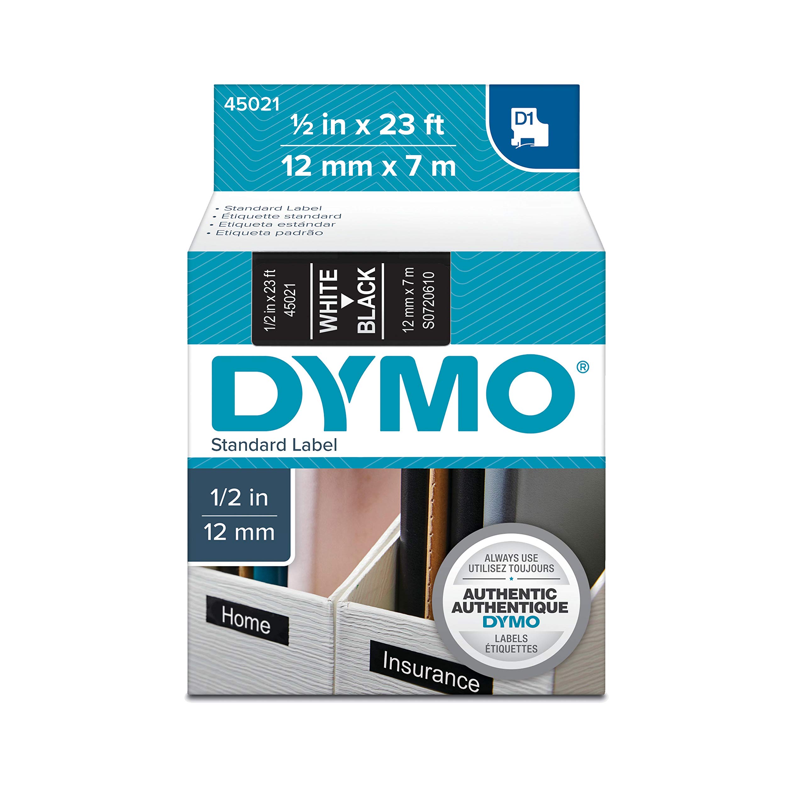 dymo permanent labels