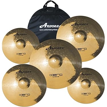Flash Impact Series 36 Drumstelbekkenset (drum cymbals, 33 inch HiHats, 16 inch crash Ride, vol, assertief geluid Flash Impact Series 36 Drumstelbekkenset (drum cymbals, 33 inch HiHats, 16 inch crash Ride, vol, assertief geluid