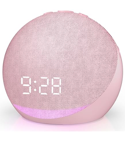 Amazon.com: ANJANK White Noise Sound Machine Alarm Clock with