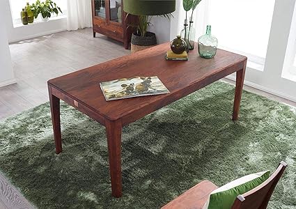 G Fine Furniture Rectangle Sofa Wooden Center Table For Living Room Centre Coffee Table Sheesham Red Mahogany Amazon In Home Kitchen