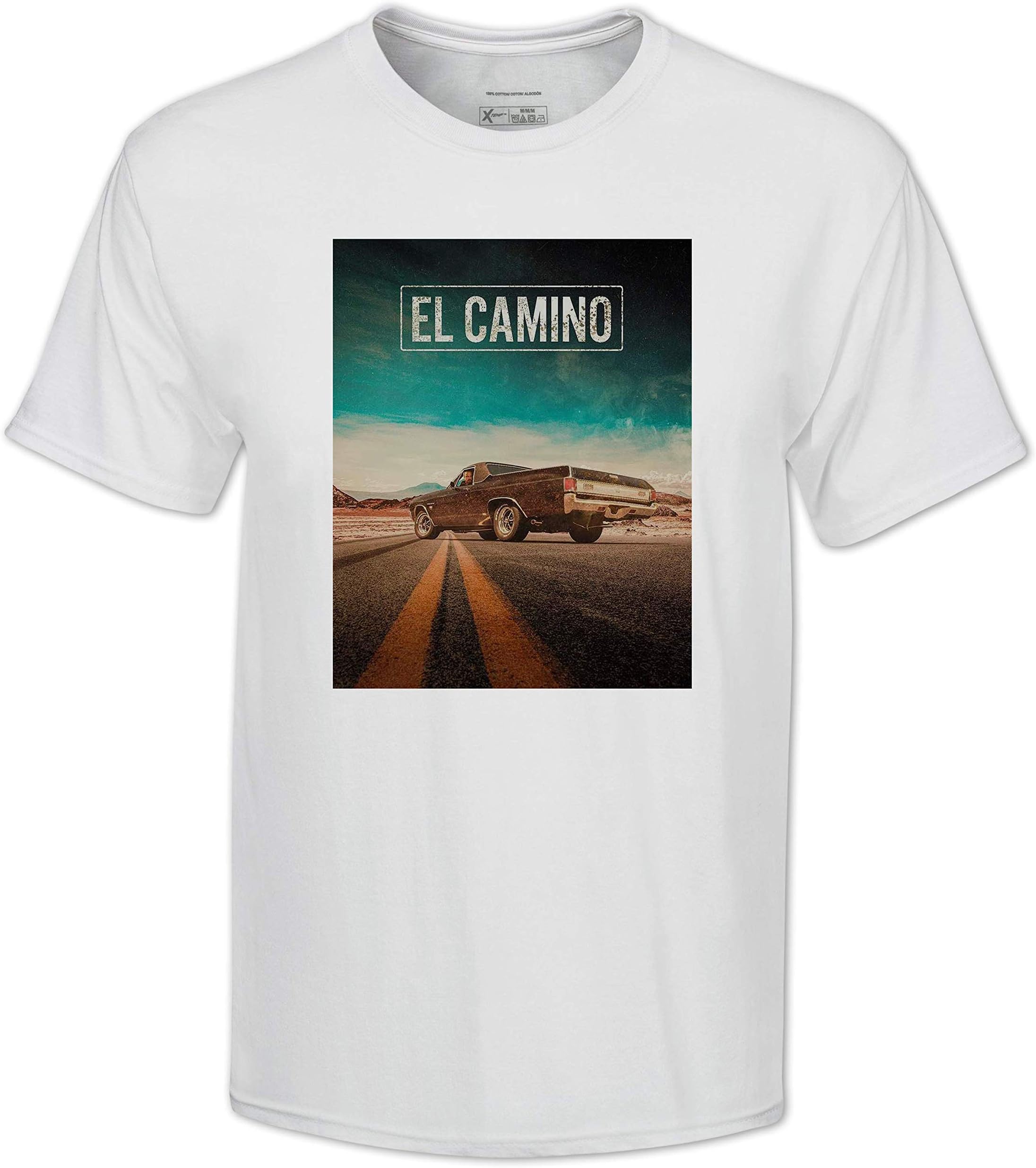 Handmade Custom Design El Camino Shirt White Poster Movie Film 1