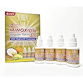 Lenier Crece Mas Hair Regrowth Treatment (Solución Tópica) w/ Minoxidil 5% Pack of 4 (28 ml each)