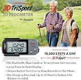 Realalt 3DTriSport 3D Pedometer with Clip & Strap Grey/Black view 6