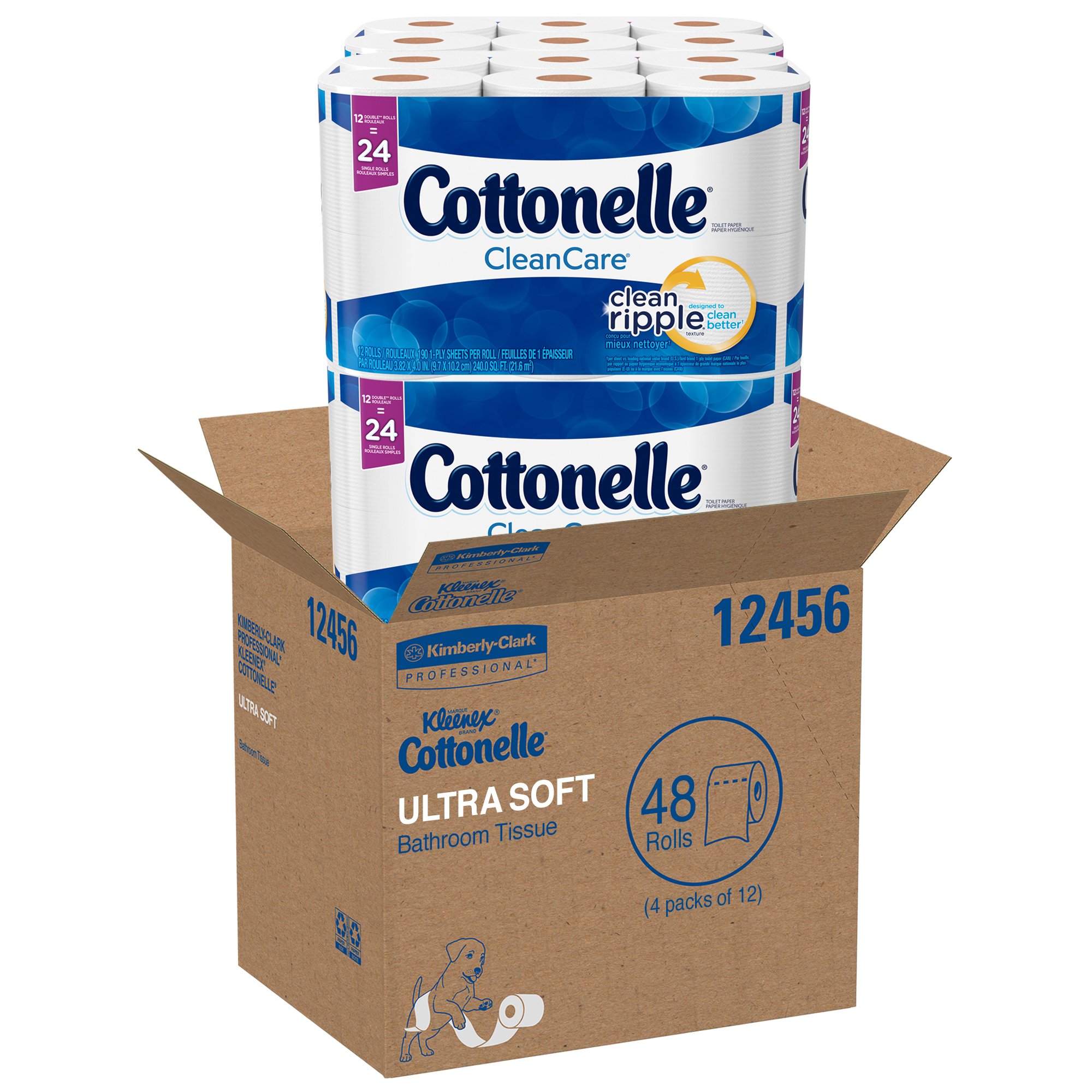 Cottonelle Professional Ultrasoft Bulk Toilet Paper for Business (12456