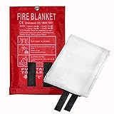 TUNGTAR Emergency Fire Blanket Fiberglass Fireproof