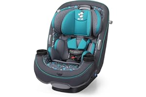 Disney Grow and Go Convertible Car Seat, Rear Facing 5-40 pounds, Forward Facing 30-65 pounds, Booster 40-100 lbs, Convert from Infant to Toddler, Mickey Sprinkle