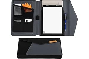 Rocketbook Capsule Cover for Orbit Executive - 100% Recyclable Cover with Pen Holder, Magnetic Clasp & Inner Storage - Black 