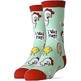 ooohyeah Kid's Novelty Cute Animals Crew Socks, Funny Crazy Silly Cool Casual Dress Socks for Boy and Girl, Size 1-5