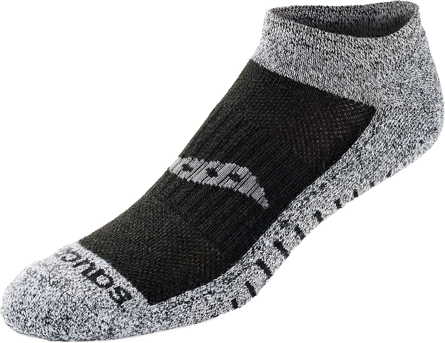 Saucony Men's Multi-Pack Firework Ventilating Performance Comfort No-Show Socks: Clothing