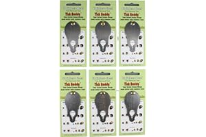 PRO-TICK REMEDY Tick Buddy (Six Pack) Stainless Steel Tick Removal Tool for Dogs Cats Pets and People