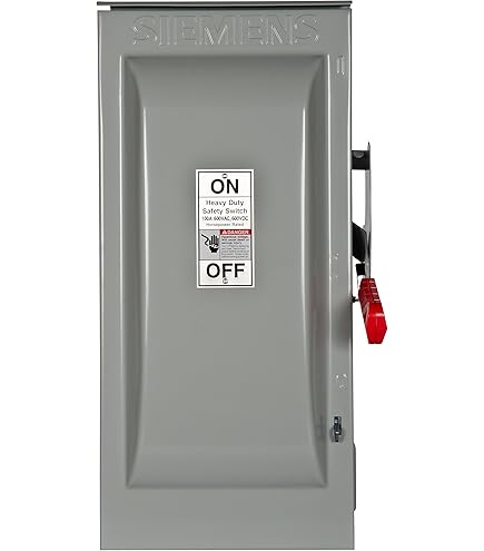 Siemens HNF363 100-Amp 3 Pole 600-volt 3 Wire Non-Fused Heavy Duty