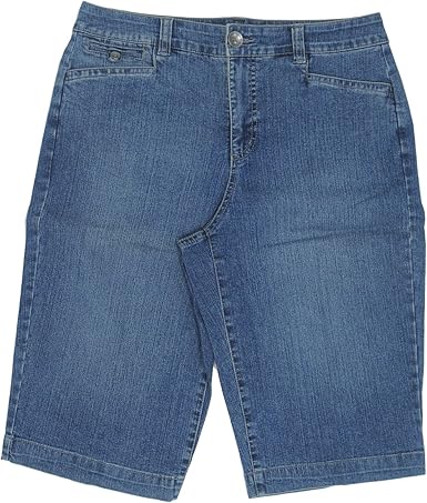 bandolino ivette denim bermuda shorts