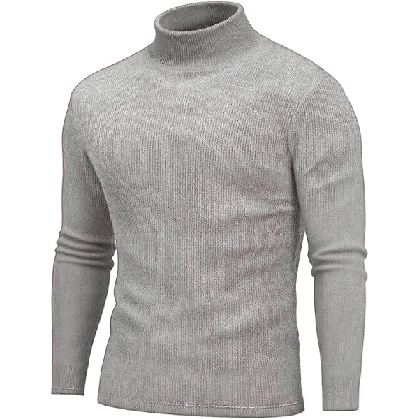 Camiseta Manga Larga YAMXDM Hombre - Cuello Alto Falso Transpirable
