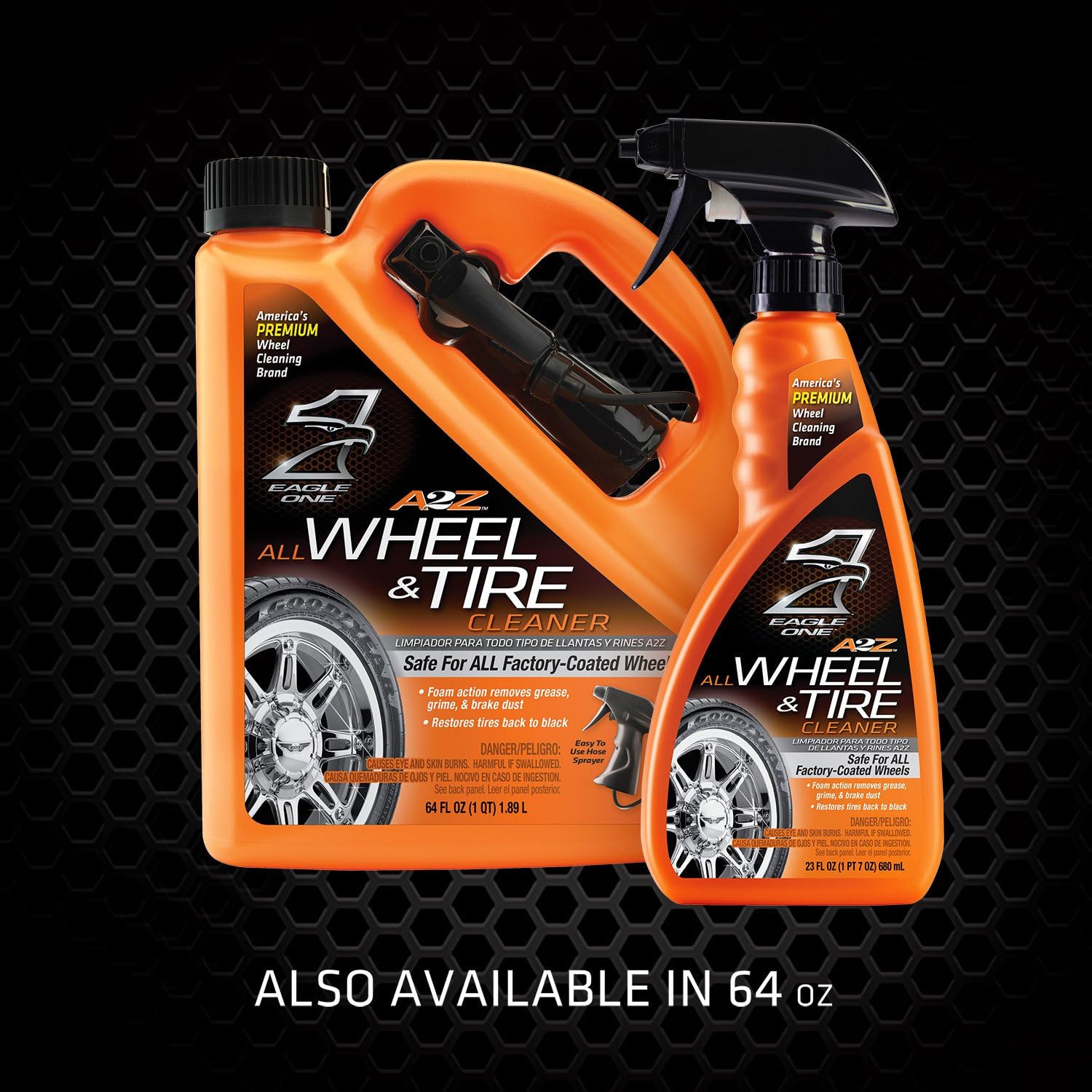 Eagle One E300890900 A2Z All Wheel and Tire Cleaner, 64 oz.: Automotive