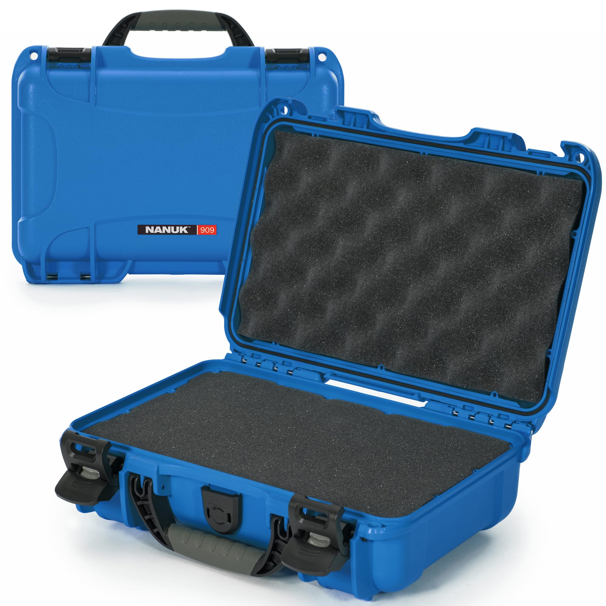 Nanuk 909 Waterproof Hard Case with Foam Insert - Blue — image 1