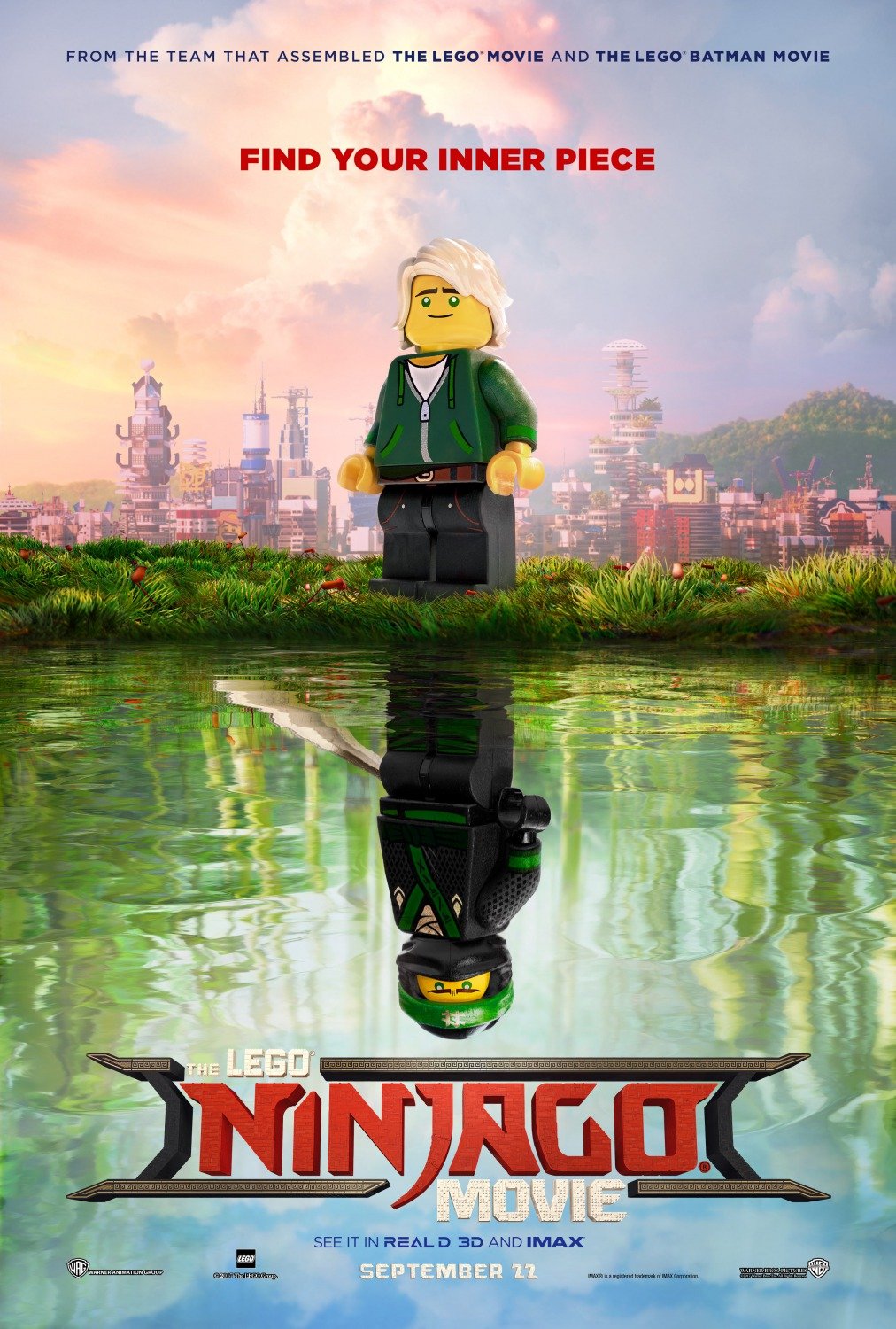 The Lego Ninjago Movie 27x40 Original D/S Movie POSTER