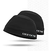 COLD FACTOR Instant Cooling Skull Cap & Helmet Liner 2 Pack|UPF 50+ Protection, Chemical-Free Evaporative Cooling Technology