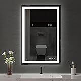 BesMirror 24x36 Inch LED Bathroom Mirror