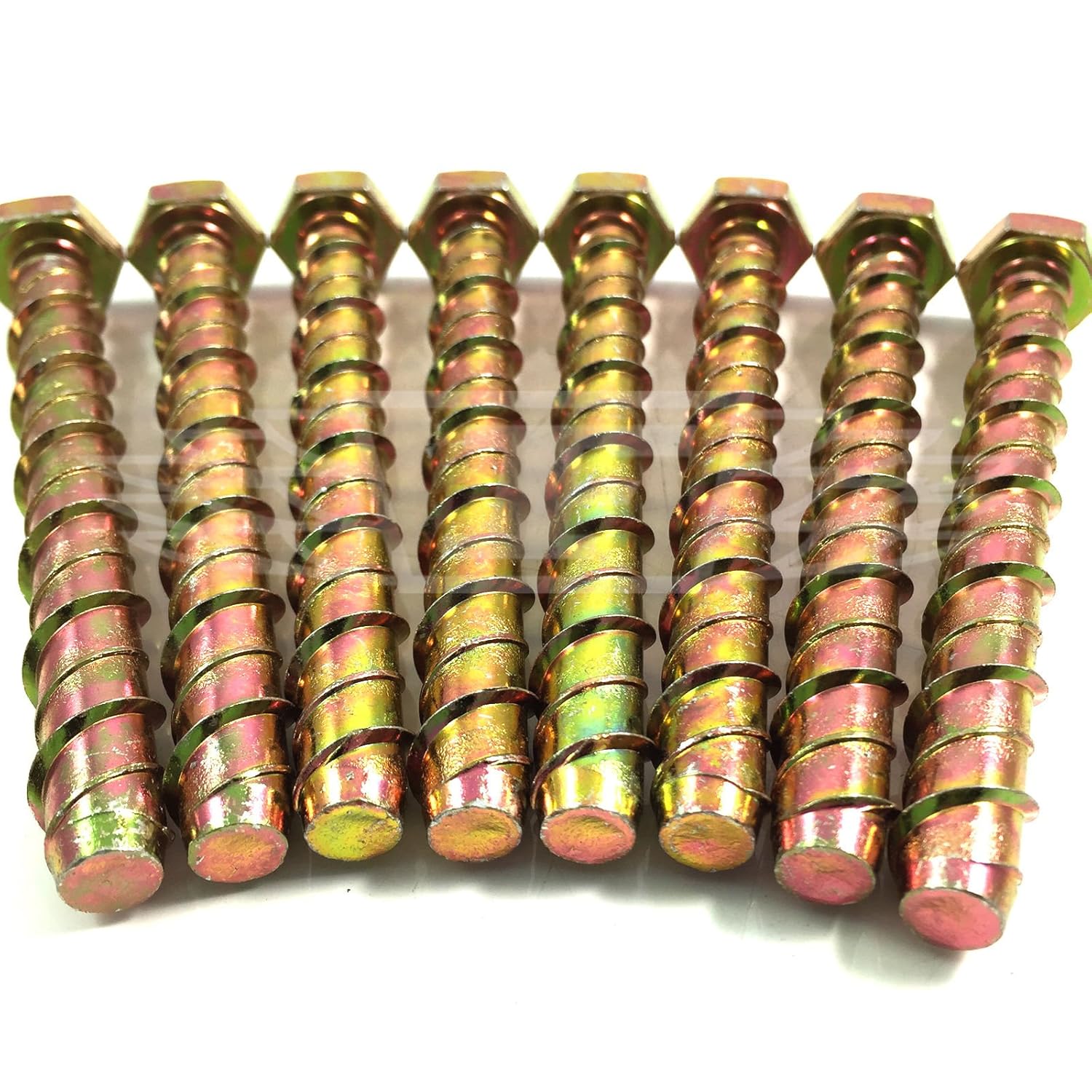 12, M8 x 100 GENUINE THUNDERBOLT® MASONRY CONCRETE ANCHOR SCREW WITH