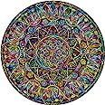 Bgraamiens Puzzle-Mandala Rainbow Lines-Hard Puzzle for Adults The Lines Puzzle Impossible Puzzle (Mandala in Rainbow Lines)