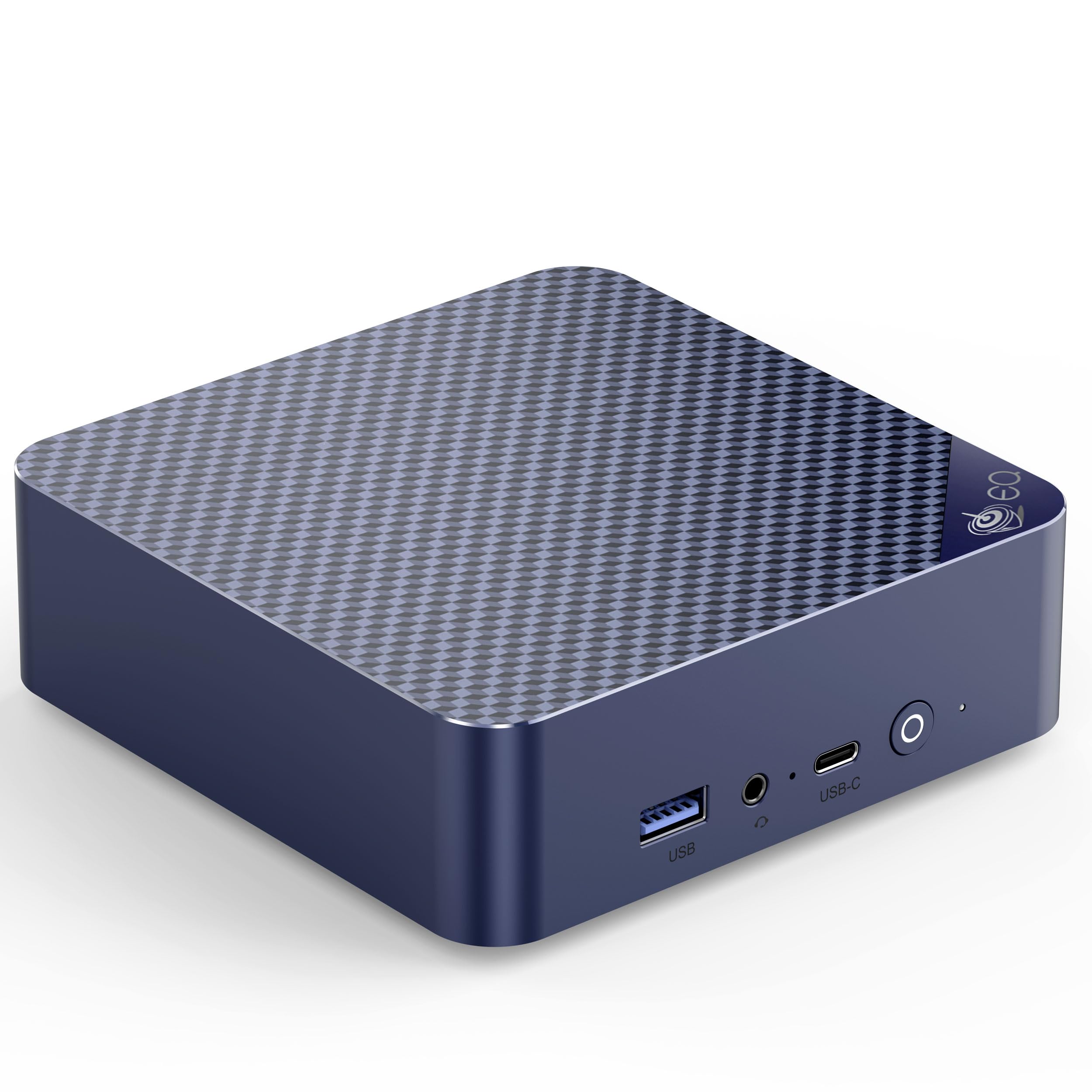 Beelink EQ13 Mini PC, Intel N100 (up to 3.4GHz), 16G DDR4 500G PCIe3.0 SSD,Built-in Power Supply Mini PC,Support Dual LAN, WiFi6, BT5.2, USB3.2, 4K@60hz Dual HDMI Display Micro PC Home/Office