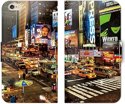 Amazon Co Jp Iphonex ケース 手帳型 ストラップホール付 ニューヨーク Ny 街並み 大都会 おしゃれ Q 05 家電 カメラ
