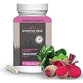 Mountain Peak Nutritionals Digestive Enzymes & Probiotics for Gut Health & Bloating Relief - Advanced Digestion Supplement w/ 12-Strain Probiotic Blend & Betaine HCl (90 Vegetarian Capsules)