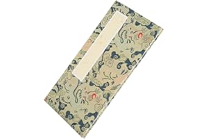 GLSTOY Blank Xuan Paper Calligraphy Art Book for Practicing Chinese Painting and Writing, Folded Sketchbook