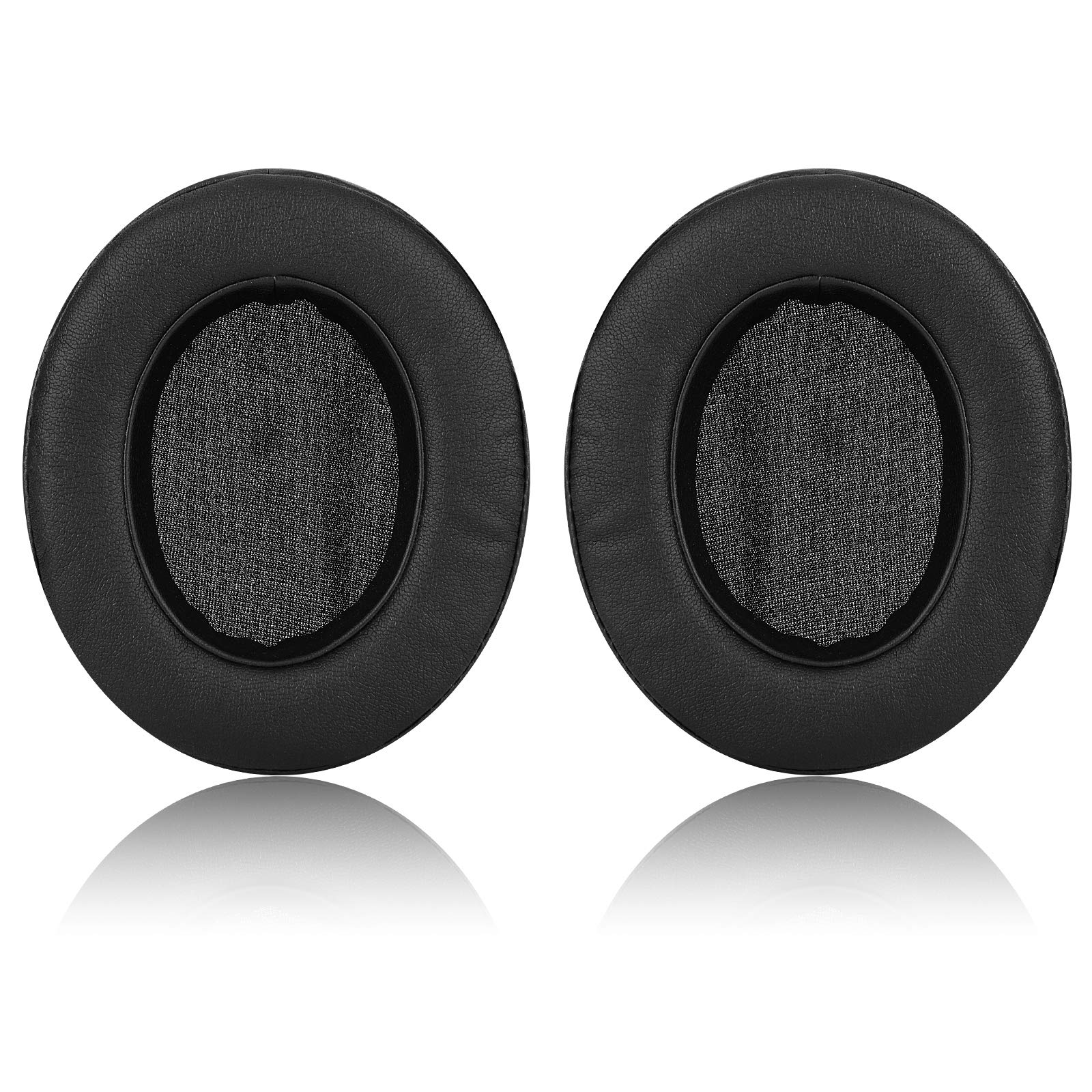Photo 1 of JECOBB Replacement Ear Pads Cushion Cover with Protein Leather & Memory Foam for Razer Nari, Ultimate, Essential, Kraken Kitty, Kraken Tournament Edition Headset ONLY – Oval (Black)