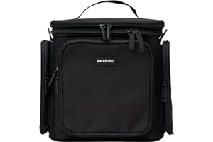 Protec French Horn Double Mute Bag, Modular Wall & Mute Holder, Model M409, Black