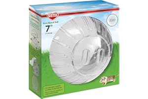 Kaytee 7" Clear Run-About Exercise Ball For Pet Hamsters & Gerbils