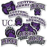 Desert Cactus University of Central Arkansas Sticker Bears Sticker Vinyl Decals Laptop Water Bottle Car Scrapbook Sheet T2 (Type 2)