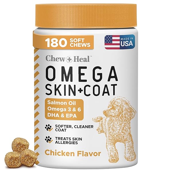 OMEGA 3 FISH OIL FOR DOGS – 180...