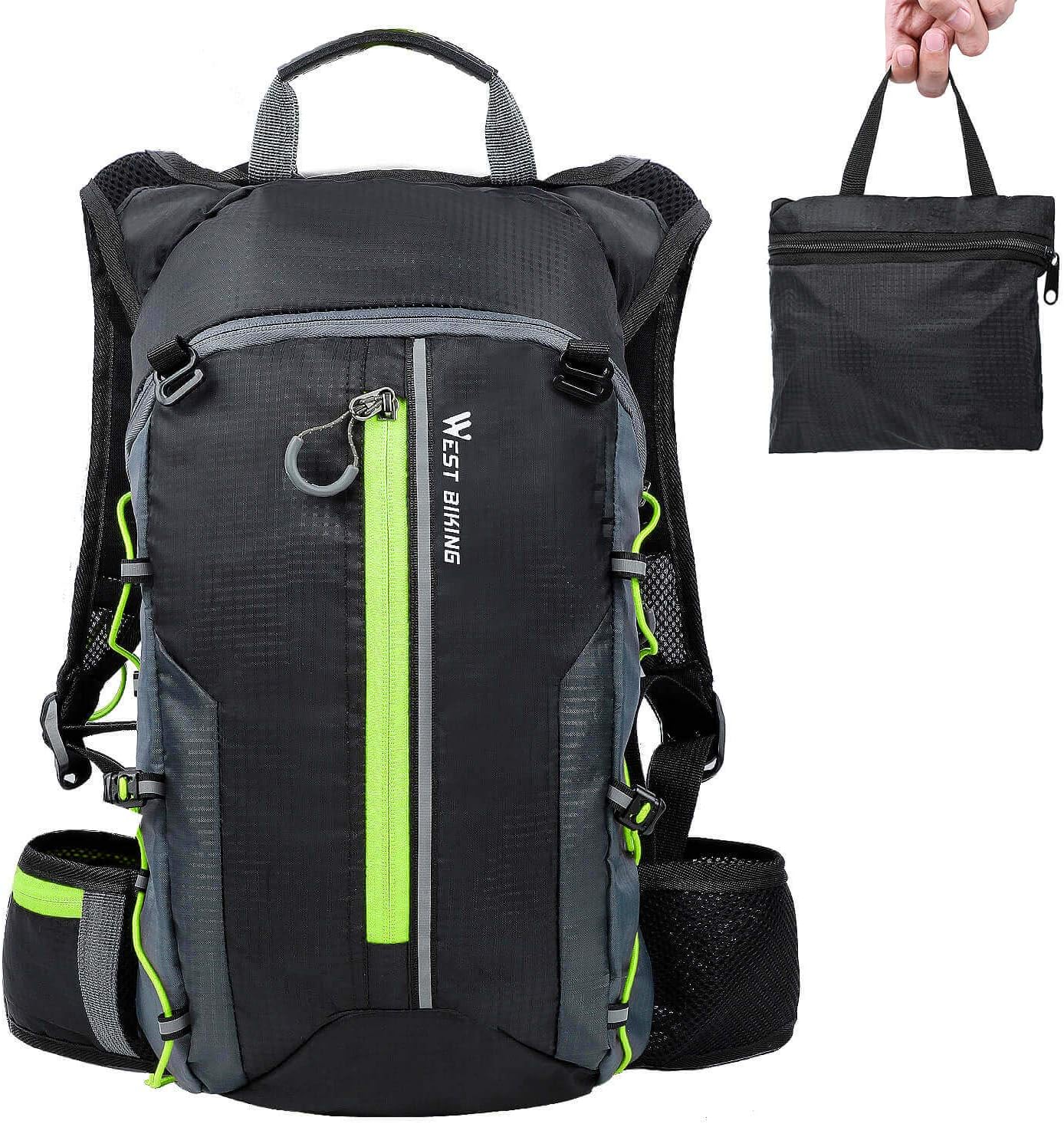folding backpack bicycle