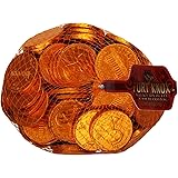 Fort Knox Chocolate Coins, Large Pennies,16-Ounce Bag