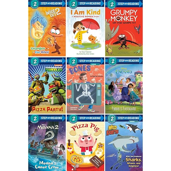 The Step into Reading Level 1 & 2 Collection 9 Books Set: Jennifer